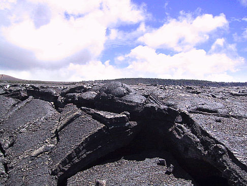 Erstarrte Lava Foto 