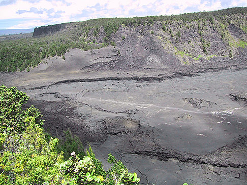 Erstarrte Lava