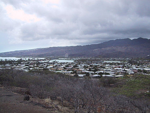 Blick über Oahou - Hawaii