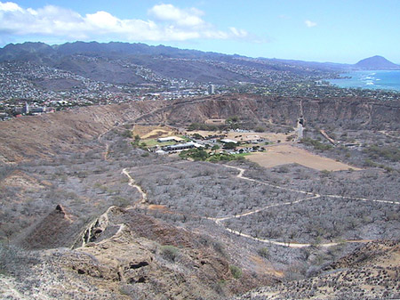 Blick über Oahou - Hawaii