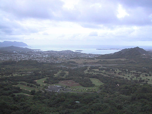 Blick über Oahou - Hawaii