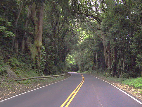 Straßen auf Oahou - Hawaii