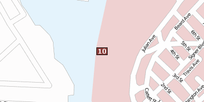 Pearl Harbor Hawaii Stadtplan